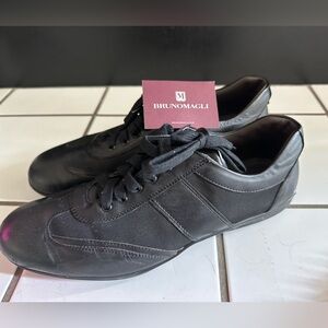 Bruno Magli  Leather Sneakers